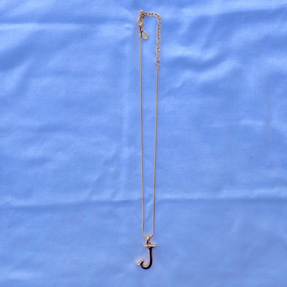 J initial Necklace